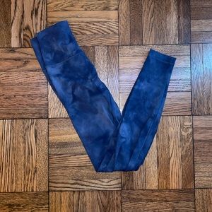 Lululemon blue/ gray leggings size 4